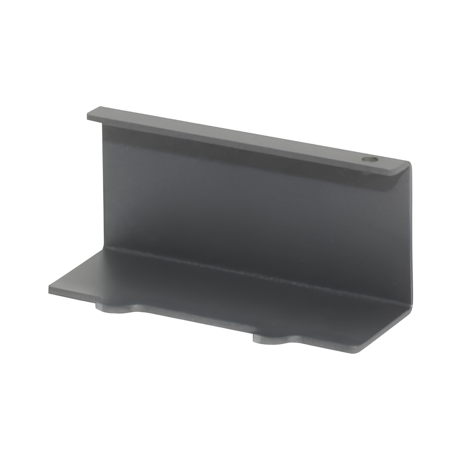 Крючок двойной на рейлинге, ЛинероМозаик, 85x45x40 мм, 1 шт, цвет АНТРАЦИТ Kessebohmer | официальный магазин Крючок двойной на рейлинге, ЛинероМозаик, 85x45x40 мм, 1 шт, цвет АНТРАЦИТ Kessebohmer | официальный магазин